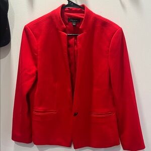 Ann Taylor  Vibrant Red Women's Blazer